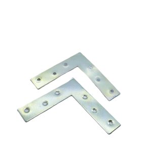 Escuadra zincada plana