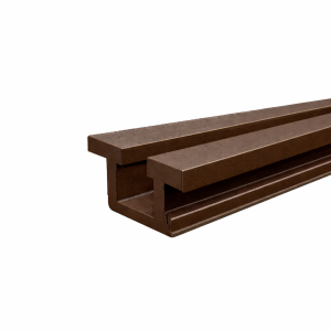 Perfil plástico corredera