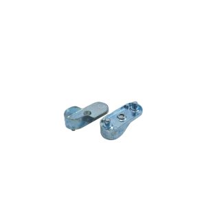 Soporte barra oval zamak con pivote de 10mm