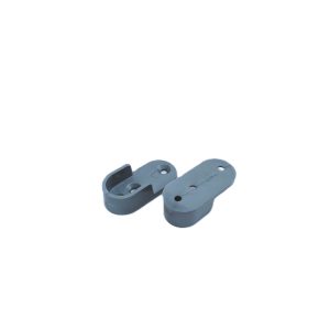 Soporte barra 15 mm oval nylon