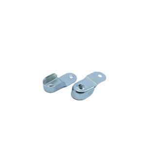 Soporte barra oval chapa zamak